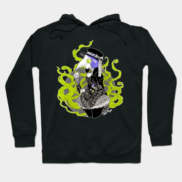 pestilence Hoodie by Shiro Narwhal